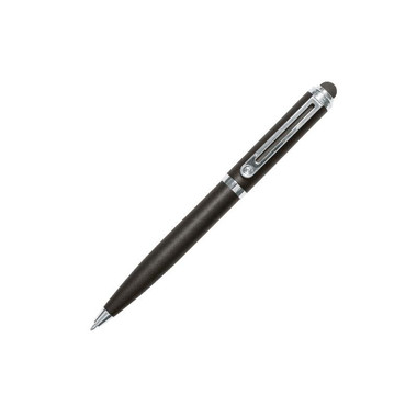 Penna a sfera con dettagli cromati