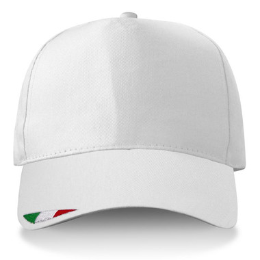 Cappellino baseball con bandiera italiana