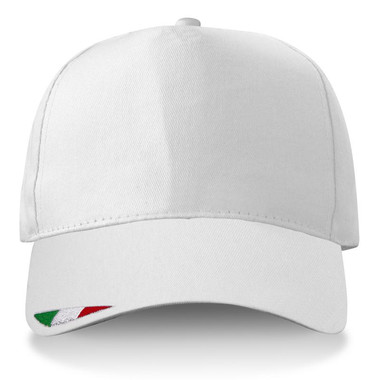 Cappellino baseball con bandiera italiana
