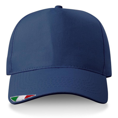 Cappellino baseball con bandiera italiana