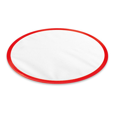 Fresbee pieghevole con bordo colorato