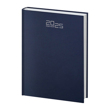 Agenda 2025 giornaliera blu