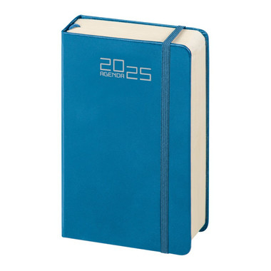 Agenda 2025 giornaliera notes azzurro