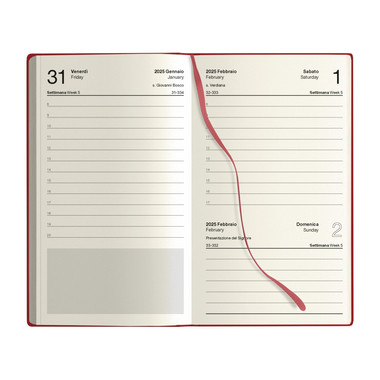 Agenda 2025 giornaliera notes interno