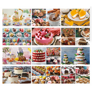 Calendario illustrato dolci e torte 2021