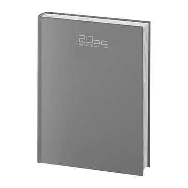 PB530 Agenda 2025 giornaliera grigio