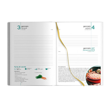 Agenda 2025 giornaliera Libro di Casa interno