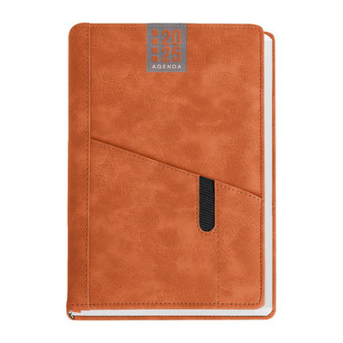 Agenda giornaliera 15x21 arancio