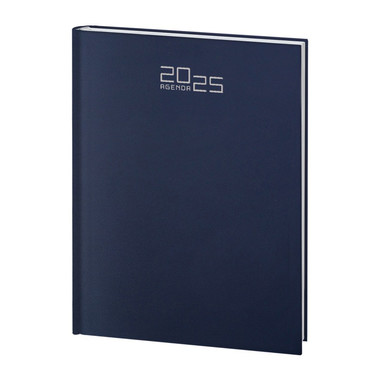 Maxi agenda 2025 settimanale blu