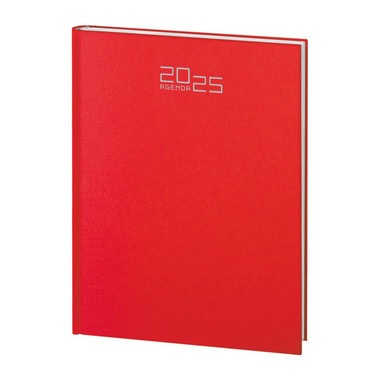Maxi agenda 2025 settimanale rosso