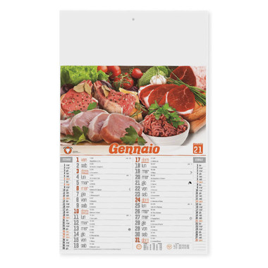 Calendario Carne e Macelleria 2021