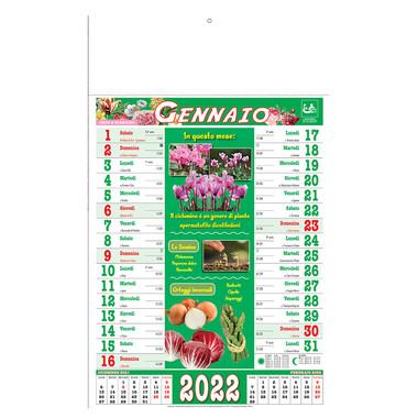 Calendario Orto e Giardino 2022