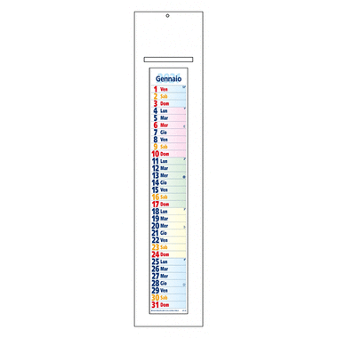 Calendario 2021 mini passafoglio con cartoncino