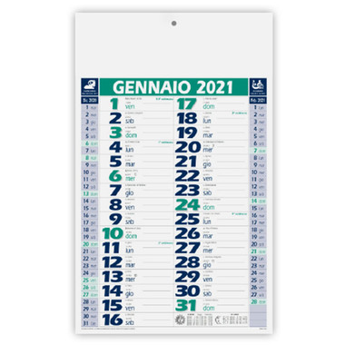 Calendario olandese Standard 2021