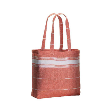Borsa shopper cotone fouta 48x35x12 grig colore arancione