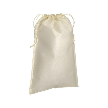 Sacchetto in tnt chiusura a strozzo 50x75 cm colore naturale