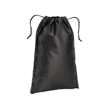 Sacchetto in tnt con cordini 30x45 cm colore nero