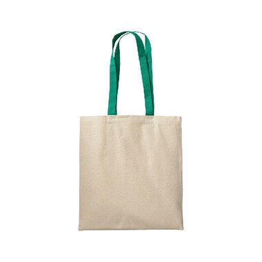 Shopper 220g in cotone  colore verde