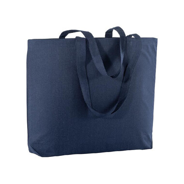 Shopper Desy colorata con manici lunghi colore blu