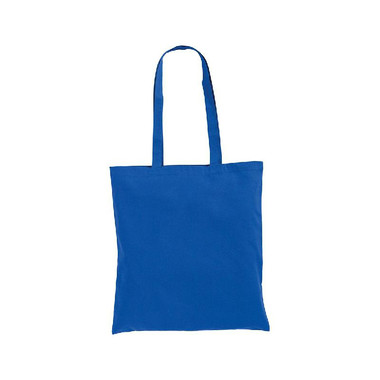 Shopper Jessy colorata in cotone 120g colore royal