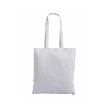 Shopper Mandy colorata in cotone colore bianco