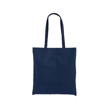 Shopper Vardan colorata in cotone colore blu