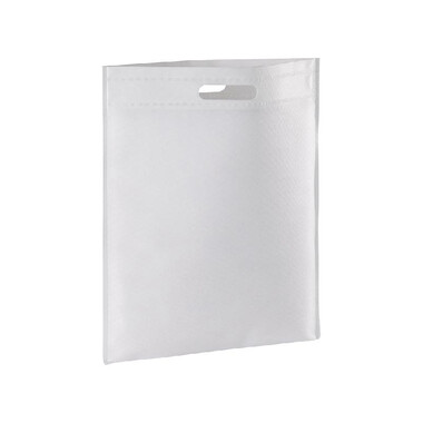Shopper con manico intagliato colore bianco