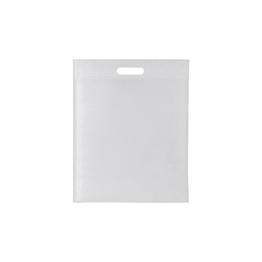 Shopper con manico intagliato colore bianco