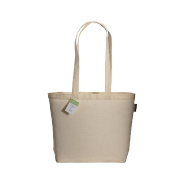 Shopper in cotone organico 40x30 cm colore naturale