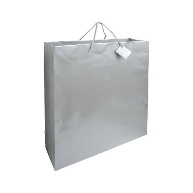 Busta in carta laminata colore argento