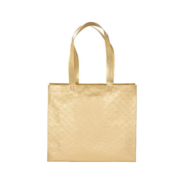 Shopper Chyrel in TNT laminata colore oro