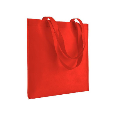 Shopper in tnt termosaldato 70g colore rosso