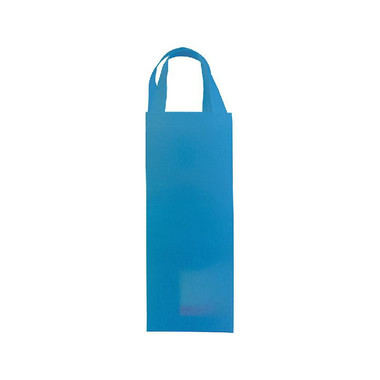 Shopper porta bottiglia in TNT colore celeste