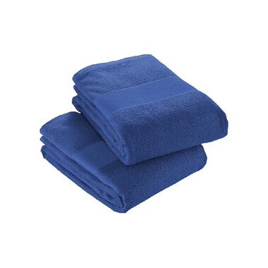 Asciugamano in spugna di cotone 350g colore royal