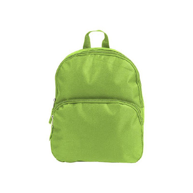 Mini zaino a 2 tasche colore verde mela