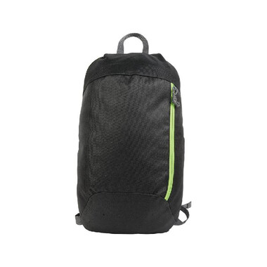 Zaino con tasche e cerniere colorate colore verde mela