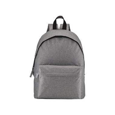 Zaino in RPET melange colore grigio