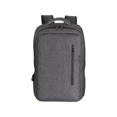 Zaino porta pc con porta USB esterna colore grigio