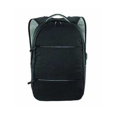 Zaino porta pc e 3 tasche frontali colore grigio