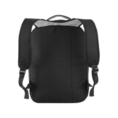 Zaino porta pc e 3 tasche frontali colore grigio