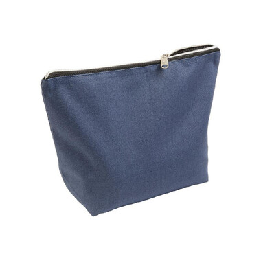 Beauty in cotone spazzolato colore blu