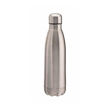 Bottiglia termica 500 ml in acciaio inossidabile colore argento