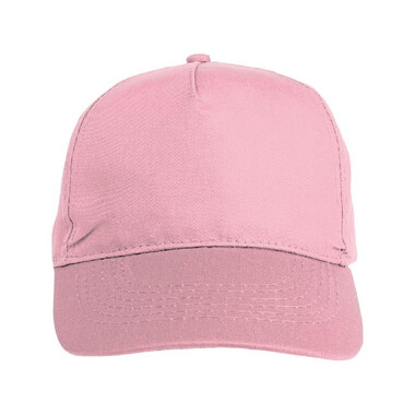 Cappellino bimbo 5 pannelli colore rosa