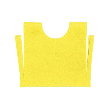 Pettorina in TNT senza cuciture colore giallo