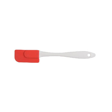 Set da cucina pennello e spatola in silicone colore rosso