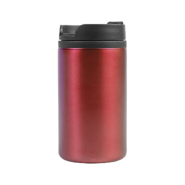 Tazza termica Metal in acciaio inox colore rosso