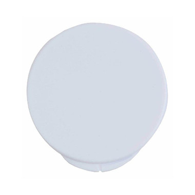 Auricolari in scatola tonda colore bianco