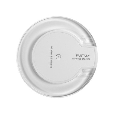 Base di ricarica wireless  colore bianco