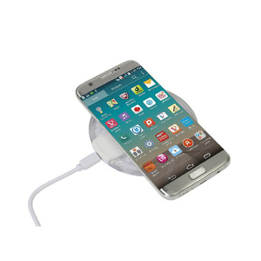 Base di ricarica wireless  colore bianco