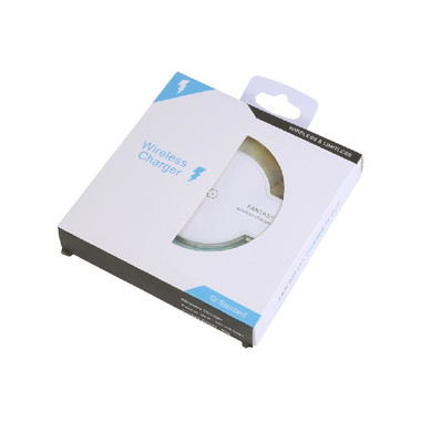 Base di ricarica wireless  colore bianco